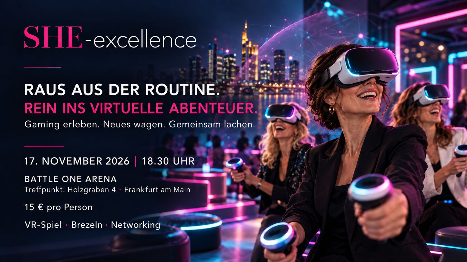 Raus aus der Routine. Rein ins virtuelle Abenteuer!